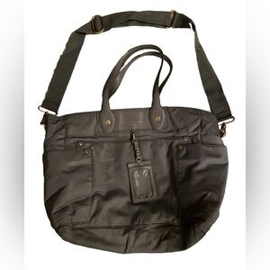 Marc Jacobs Eliz-A-Baby Grey Tote with diaper pad.